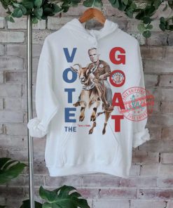 Official Gator gar vote the goat by truth a ganda T shirt