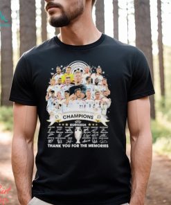 Official Germany Football Team Champions Euro 2024 Thank You For The Memories Signatures Shirt
