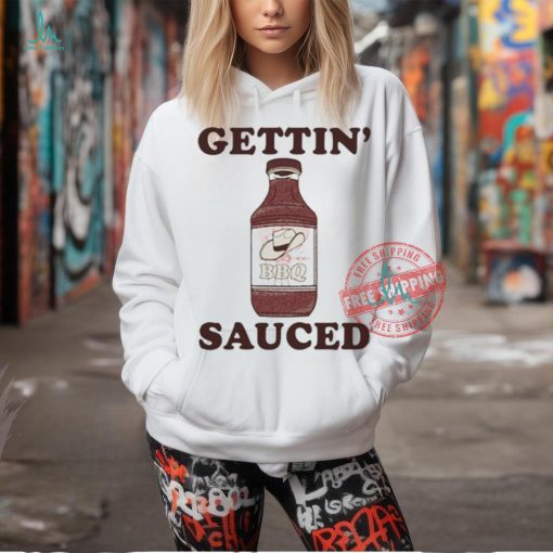 Official Gettin sauced bbq T shirt