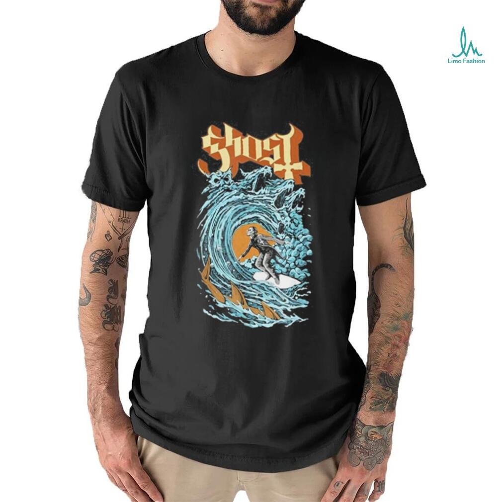 Official Ghost Band Papa Surf Muscle Shirt Official Ghost Band Papa Surf Muscle Shirt