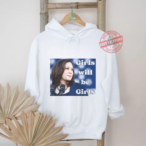 Official Girls Will Be Girls Kamala Harris 2024 T Shirt