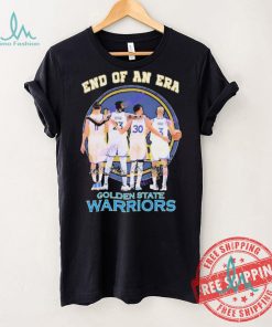 Official Golden State Warriors End Of An Era Signatures shirt