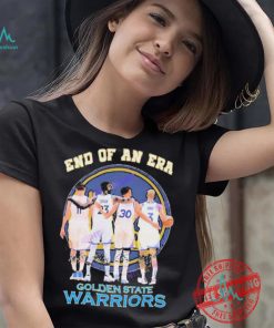 Official Golden State Warriors End Of An Era Signatures shirt