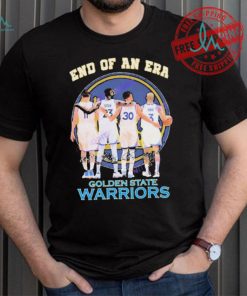 Official Golden State Warriors End Of An Era Signatures shirt