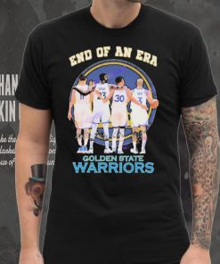 Official Golden State Warriors End Of An Era Signatures shirt