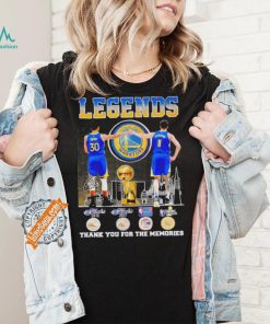 Official Golden State Warriors Legends Curry Klay Thompson True Basketball Team T Shirt