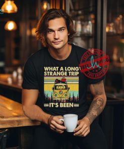 Official Grateful Dead It’s Been A Long Strange Trip Hippie Fan Rock T Shirt