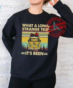 Official Grateful Dead It’s Been A Long Strange Trip Hippie Fan Rock T Shirt