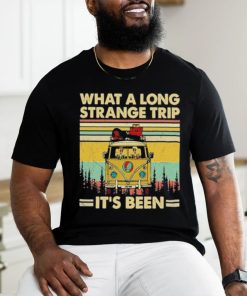 Official Grateful Dead It’s Been A Long Strange Trip Hippie Fan Rock T Shirt