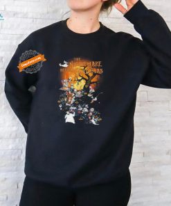 Official Halloween The Night Before Christmas Characters Shirt