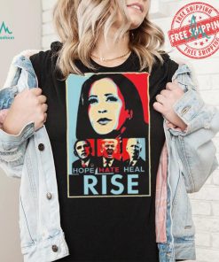 Official Harris Obama Trump Biden Hope Hate Heal Rise Shirt