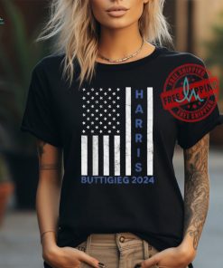Official Harris buttigieg flag 2024 T shirt