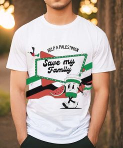 Official Help A Palestine Save My Family T shirt