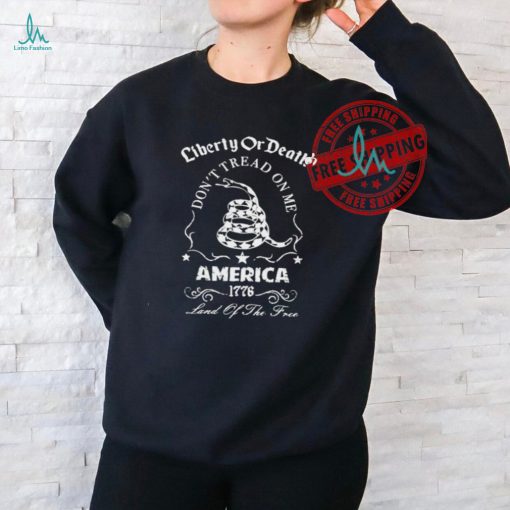 Official Hodgetwins don’t tread on me 1776 T shirt