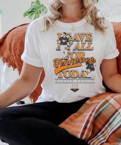 Official Hunter Ensley Give My All For Tennessee Volunteers Today Shirt