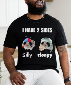 Official I Have 2 Sides Silly Sleepy Shirt