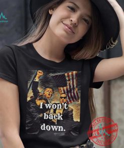 Official I Won’t Back Down Trump Classic T Shirt