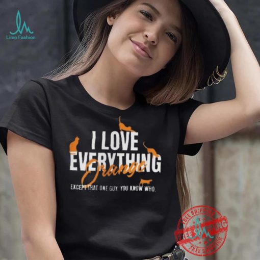 Official I love orange anti Trump kamala harris 2024 vote blue 2024 shirt