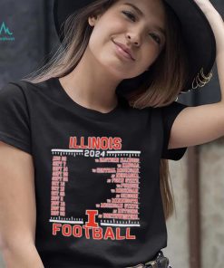 Official Illinois Fighting Illini Champion 2024 Football Schedule Shirt, hoodie, sweater, long sleeve and tank top Official Illinois Fighting Illini Champion 2024 Football Schedule Shirt