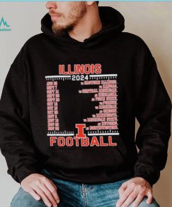 Official Illinois Fighting Illini Champion 2024 Football Schedule Shirt, hoodie, sweater, long sleeve and tank top Official Illinois Fighting Illini Champion 2024 Football Schedule Shirt