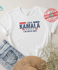 Official I’m With Her Kamala Vote For 2024 Harris T Shirt