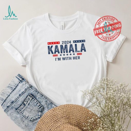 Official I’m With Her Kamala Vote For 2024 Harris T Shirt