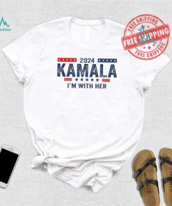 Official I’m With Her Kamala Vote For 2024 Harris T Shirt