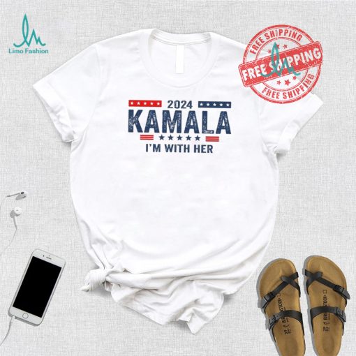 Official I’m With Her Kamala Vote For 2024 Harris T Shirt