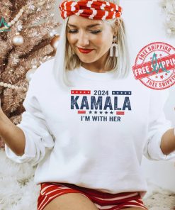 Official I’m With Her Kamala Vote For 2024 Harris T Shirt