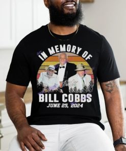 Official In memory of bill cobbs june 25 2024 signature shirt