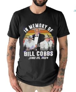 Official In memory of bill cobbs june 25 2024 signature shirt