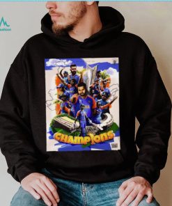 Official India T20 World Cup 2024 Champions Win Poster shirt