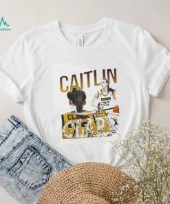 Official Indiana Fever Caitlin Clark 22 Basketball Graphics Print T Shirt