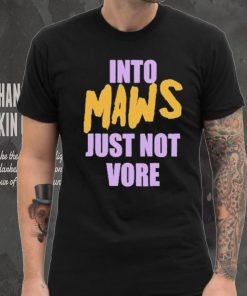 Official Into Maws Just Not Vore Shirt, hoodie, sweater, long sleeve and tank top Official Into Maws Just Not Vore Shirt