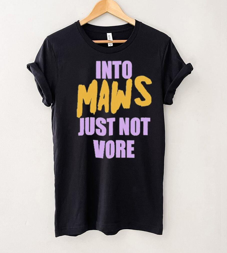 Official Into Maws Just Not Vore Shirt Official Into Maws Just Not Vore Shirt