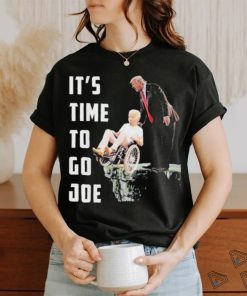 Official It’s Time To Go Joe Trump Pushed Biden Off A Cliff T shirt