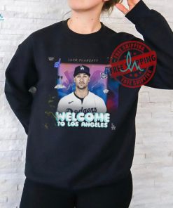 Official Jack Flaherty Welcome to Los Angeles Dodgers shirt