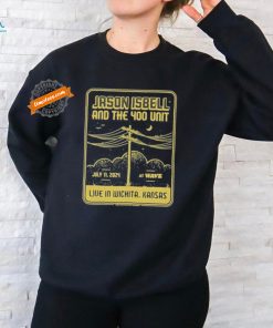 Official Jason Isbell And The 400 Unit Wave 07 11 2024 Wichita, KS Shirt