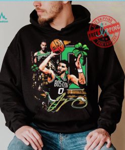 Official Jayson Tatum Boston Celtics Graphic Signature Shirt