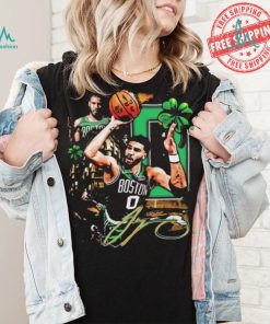 Official Jayson Tatum Boston Celtics Graphic Signature Shirt