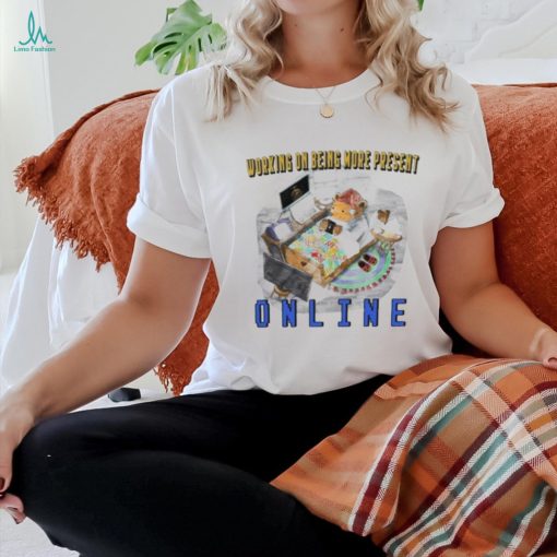 Official Jmcgg Working On Being More Present Online Shirt