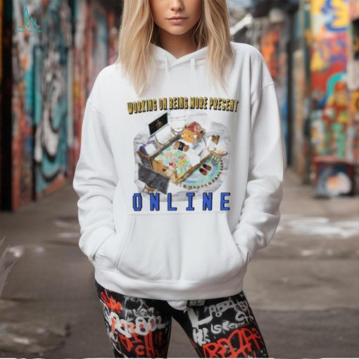 Official Jmcgg Working On Being More Present Online Shirt
