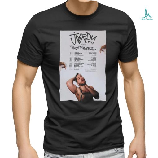 Official Jordy The Sex With Myself 2024 Tour Poster shirt