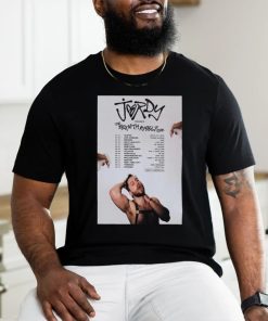 Official Jordy The Sex With Myself 2024 Tour Poster shirt