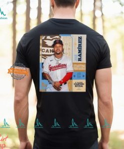 Official José Ramírez Cleveland Guardians Third Baseman National League 2024 All Star Game Shirt