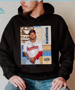 Official José Ramírez Cleveland Guardians Third Baseman National League 2024 All Star Game Shirt