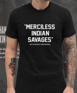 Official Joseph m pierce merciless indian savages 2024 shirt