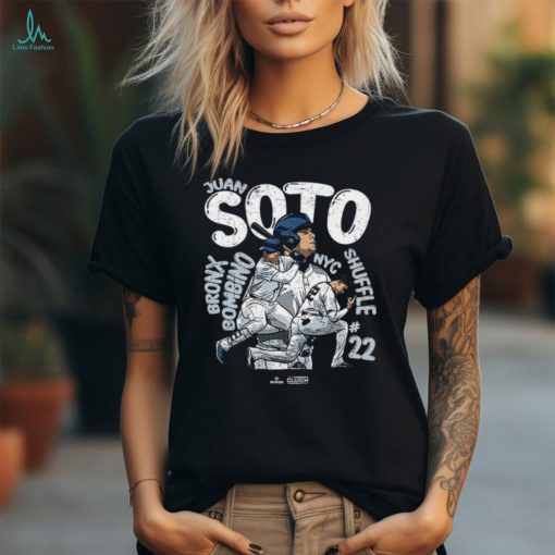 Official Juan Soto #22 New York Yankees Is The Bronx Bombino Art t shirt