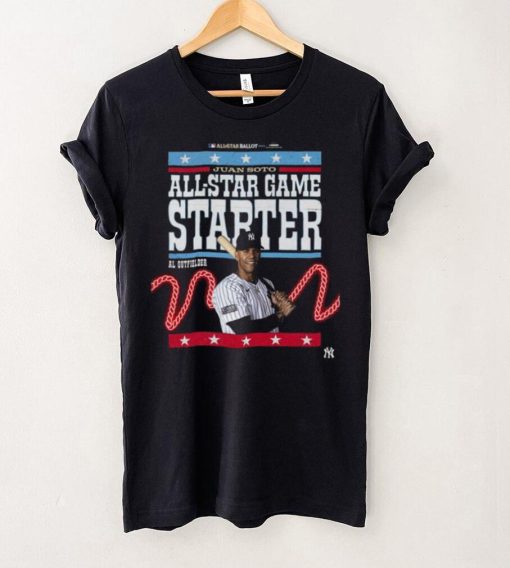 Official Juan Soto New York Yankees All Star Game 2024 Started AL outfielder shirt