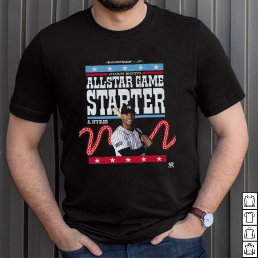 Official Juan Soto New York Yankees All Star Game 2024 Started AL outfielder shirt